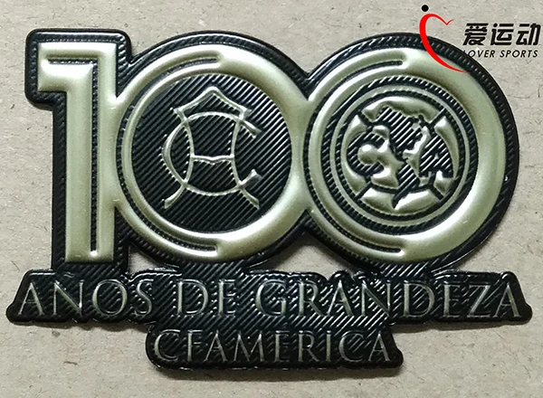 

The 100th anniversary of Club America soccer patch Club de Futbol America Centenario de Leyenda 1916-2016 soccer patch
