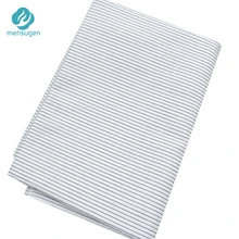 160 см* 50 см серый с белыми полосками хлопчатобумажная ткань для украшения шитья подушки в технике «пэчворк» постельные принадлежности Текстиль и квилтинг ремесла