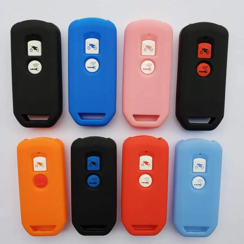 

2 Button Motorbike Motor Scooter Silicon Llave Protect Smart Remote Case For Honda X-adv SH125 Scoopy SH300 Forza 125