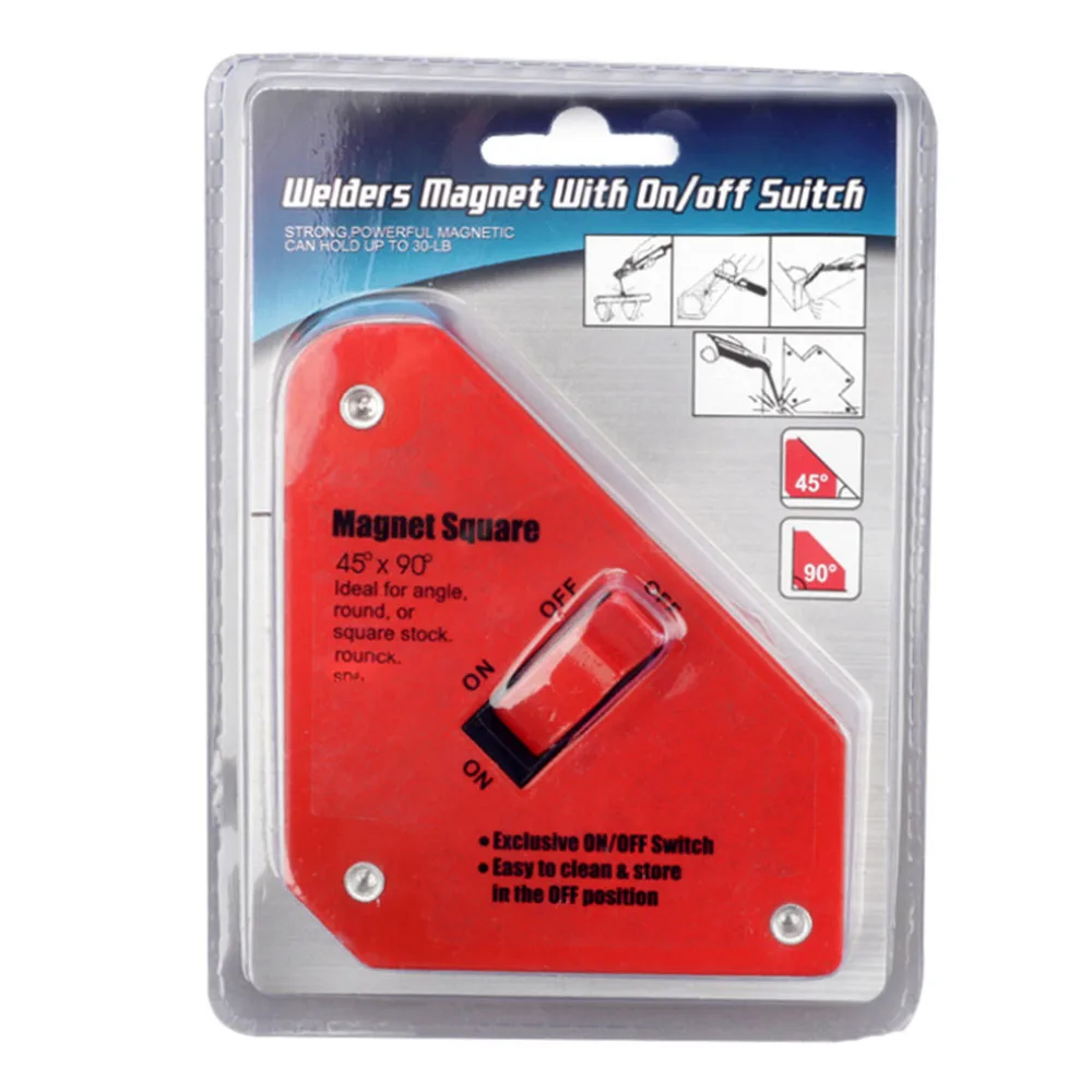 

New Arrive Magnetic Strong Single Switch Welding Magnet On/Off Switch Clamping Fixed Auxiliary Positioner for Soldering Tool