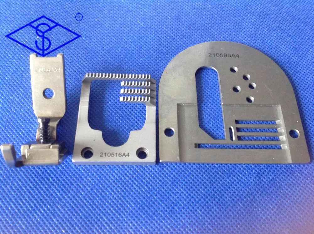 210562 4/210516 4/210596 4.GUAGE SET AND FABRIC FEED DEVICE NEEDLE