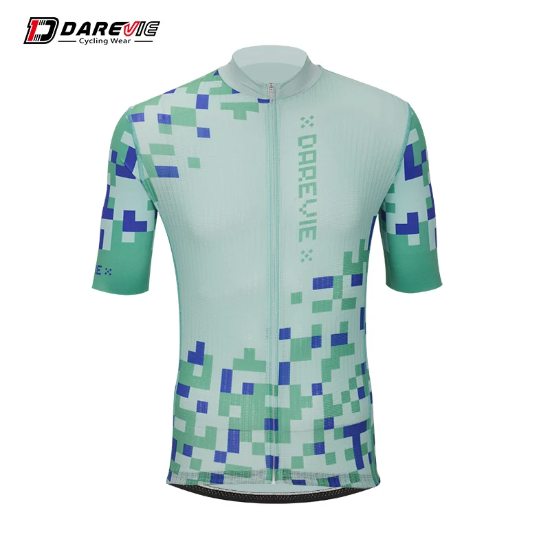 Darevie велосипедный костюм, набор для мужчин, профессиональные велосипедные комплекты, дышащие итальянские Мити тканевые велосипедные костюмы, высококачественные велосипедные комплекты, набор - Цвет: jersey only