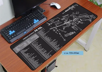 

fnfal mouse pad 900x300x3mm pad to mouse notbook computer mousepad hkmp5 gaming padmouse gamer Popular keyboard mouse mats