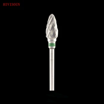 

10Pcs/lot Cross Cut - Tungsten Carbide Dental Lab Burs - Coarse - ISO 220