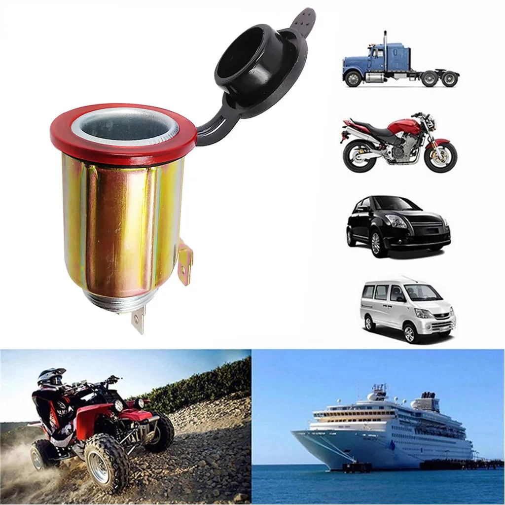 12V Автомобильная электронная сигарета зажигалка на выходе мотоциклы