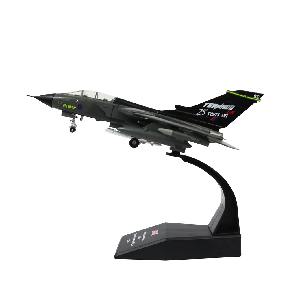 1/100 масштаб британская королевская ВВС Tornado GR4 истребитель бомберы Военная Модель