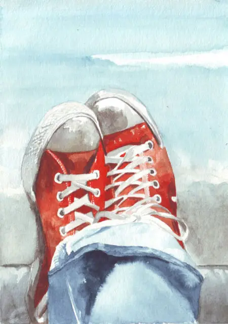 shoe paint for converse