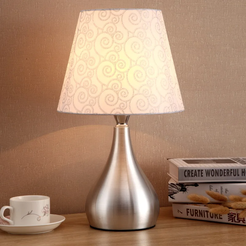creative simple Table lamps bedroom bedside modern European style
