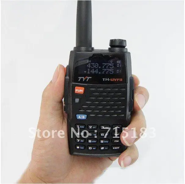 Новое поступление TYT TH-UVF9 двухдиапазонный VHF/UHF 136-174 МГц и 400-470 МГц 5 Вт портативный двухсторонний радиоприемник