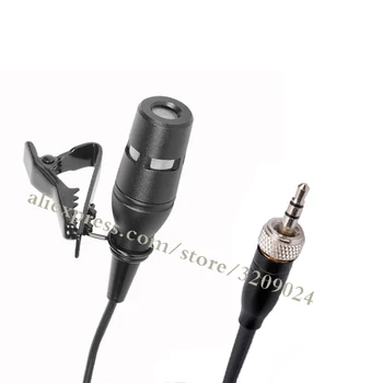 

Condenser Hypercardioid Lavalier Lapel Clip-on Microphone For Sennheiser SK100 SK300 SK500 G1 G2 G3 (3.5mm 1/8" Screw Locking)