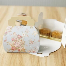 Выпечки пакет классический цветочный печенья десертная коробка торт упаковочные материалы сувениры