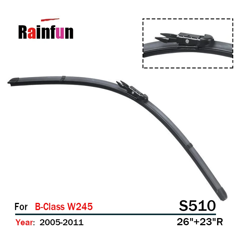 Rainfun front wiper blade for Mercedes Benz B Class W245 , 12" rear