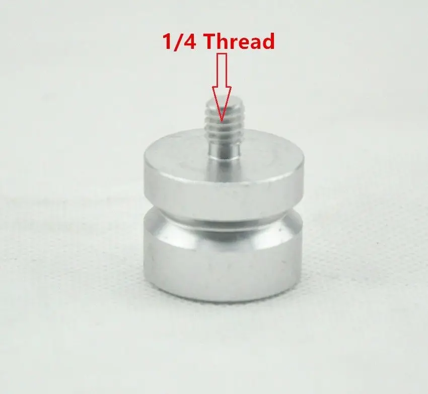 10pcs NEW 20mm mini prism Adapter ( 1/4"x20 male thread to 5/8x11