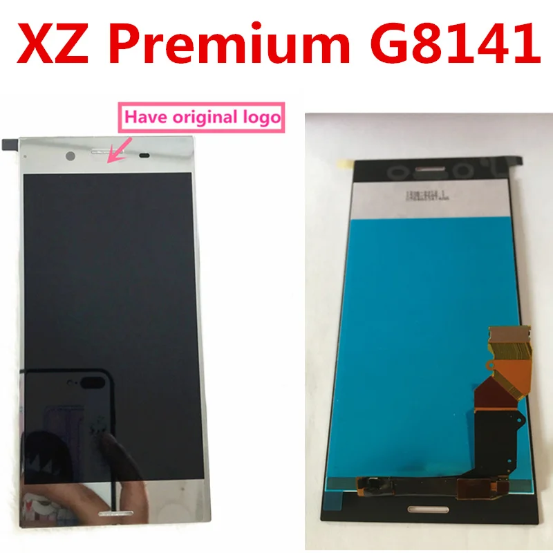 

5.5" For SONY XZP LCD Display Touch Screen Digitizer Assembly For Sony Xperia XZ Premium G8142 E5563 LCD Replacement with Frame