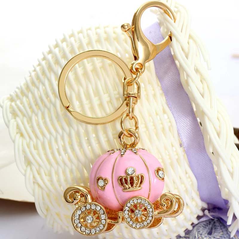 ZOSHI милые автомобильные брелоки ручной работы с тыквой автомобильный брелок