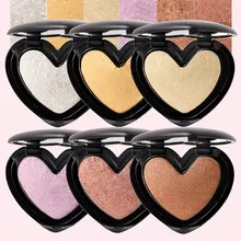 Сияющая хайлайтер косметика для лица прессованная пудра для макияжа Палитра осветляет кожу контурная CD88