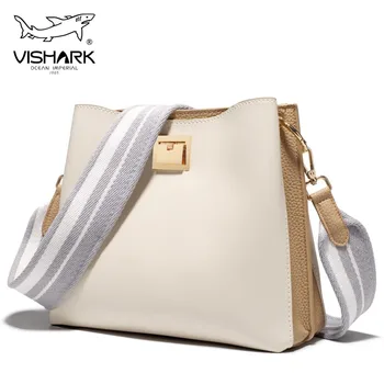 

VISHARK Women Crossbody Bag Vogue & Causal Style with Simple Design for Lady Bag Versatile Durable & High Quality 901050S