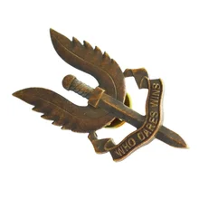 WW2 Великобритании Британский специальный воздушный Услуги SAS Кто смеет побед сувенирная медаль значок-50022