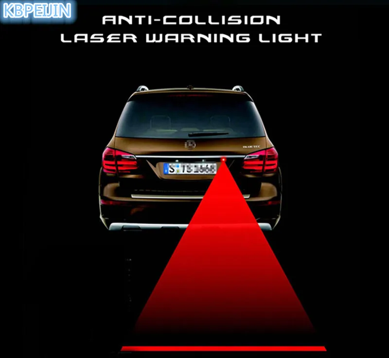 

Anti Collision Rear-end Car Fog Light Auto Brake Parking Lamp Sticker for Vw polo tiguan golf 7 4 6 passat b6 b5 b7 Accessories