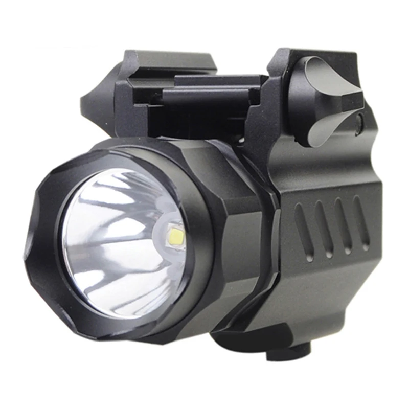 melhor TrustFire G01 320LM 2 Modo LED Lanterna Tática Militar Pistola Revólver Arma Luzes Luz Da Tocha Lanternas Portáteis
