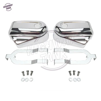 

Chrome Motorcycle Bar Shield Rear Axle Covers swingarm Cap Moto Frame Shell case for Harley Softail FLSTC FLSTN FXSTB 2008-2017
