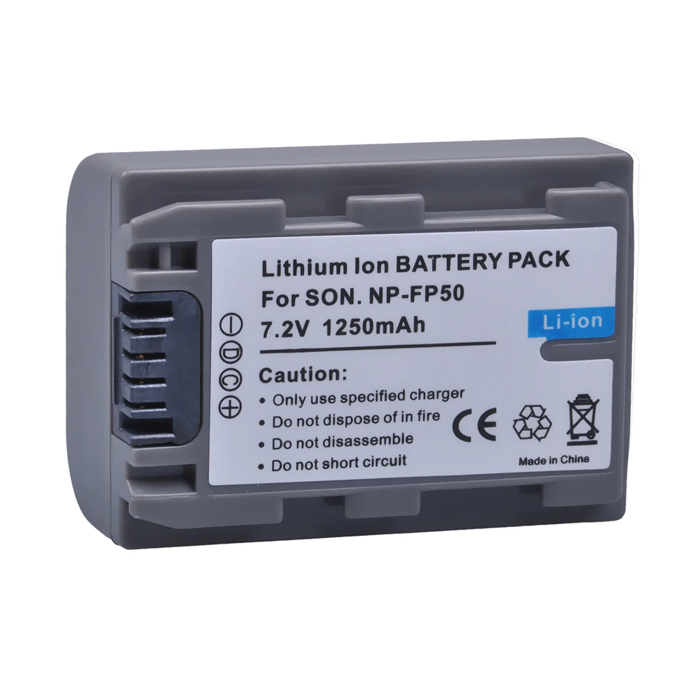 7.2V Batterie pour SONY DCR-HC94E 750mAh Li-ion