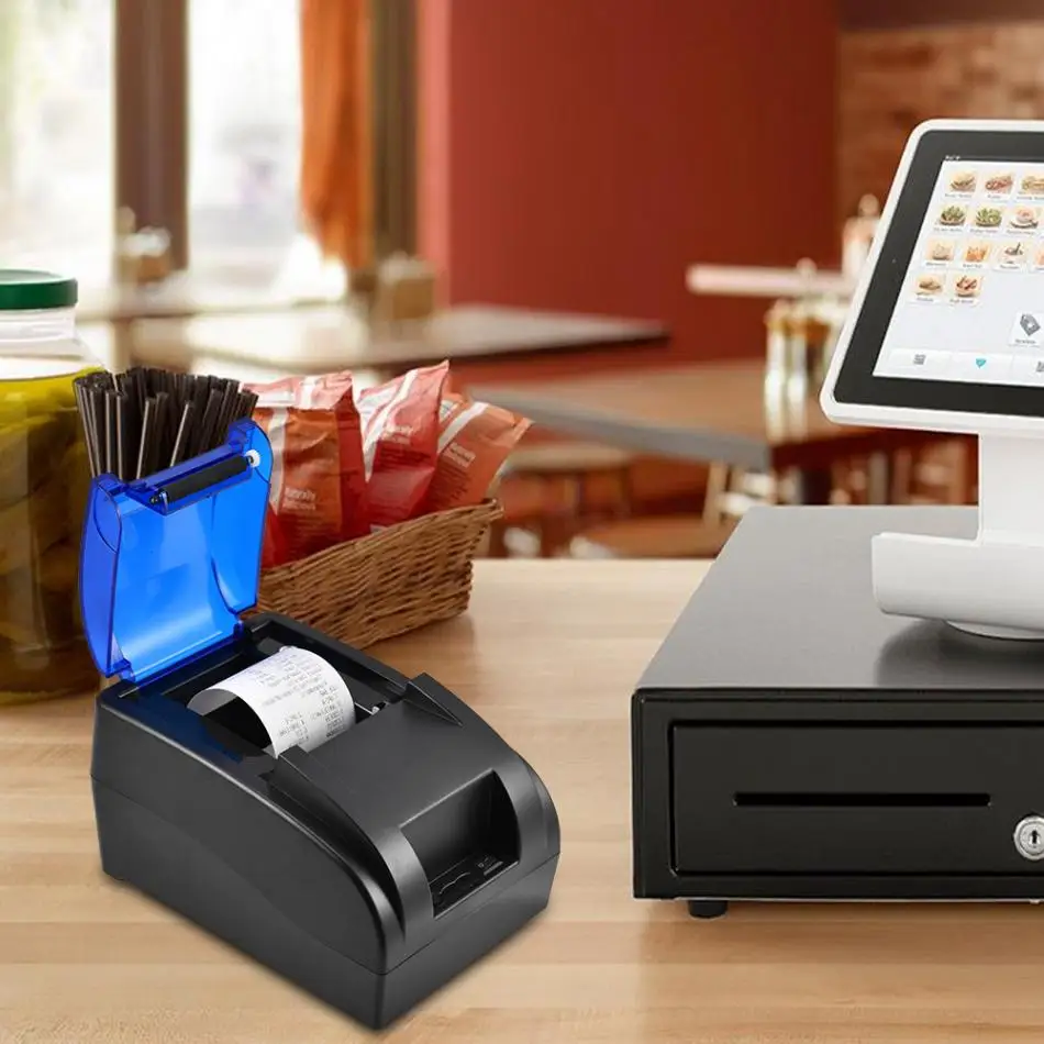 HOP H58 USB Thermal Receipt Printer POS Printing for iOS for Android