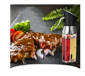 

Pressurized oil kettle anti-Leak Seasoning Bottle Adjustable Spray Bottle Vinegar Spraying oilve oil dispenser