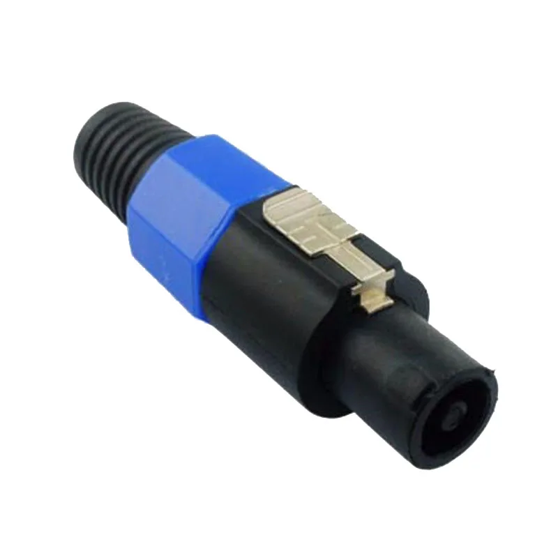 20 PCS 4 Pin Speakon Speaker Connector Male Audio Plug Locking Design