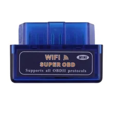 Mini ELM327 WiFi ELM 327 OBDII Car Diagnostic Tool OBD2 Code Reader Scanner For IOS Android ELM WiFi 327 blue hot selling