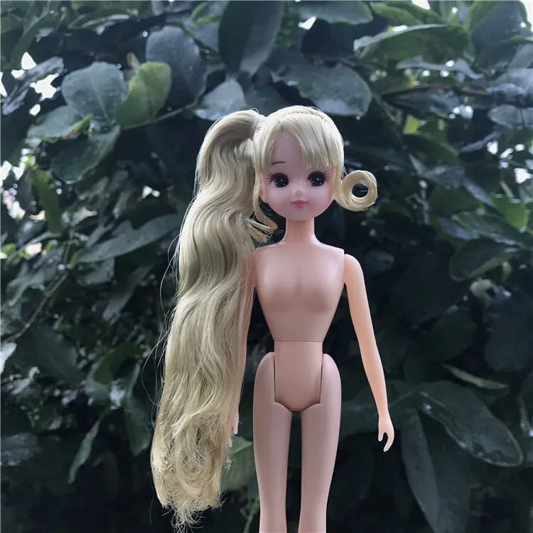 Licca тело+ голова нормальная кожа костюм для licca 1/6 кукла длинные волосы