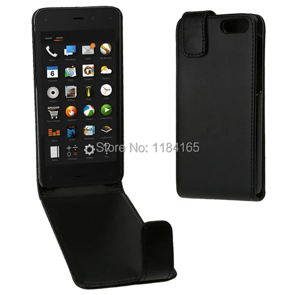 JONSNOW Flip Case for Amazon Fire Phone Vertical Soft PU