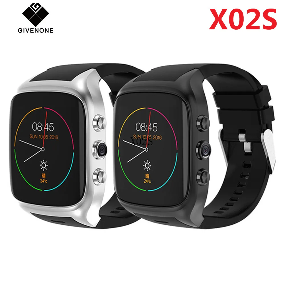 

GIVENONE X02S Smart Watch Android 5.1 WiFi GPS Bluetooth Heart Rate Sport Wristwatch Phone Dial Call Clock Fitness Tracker
