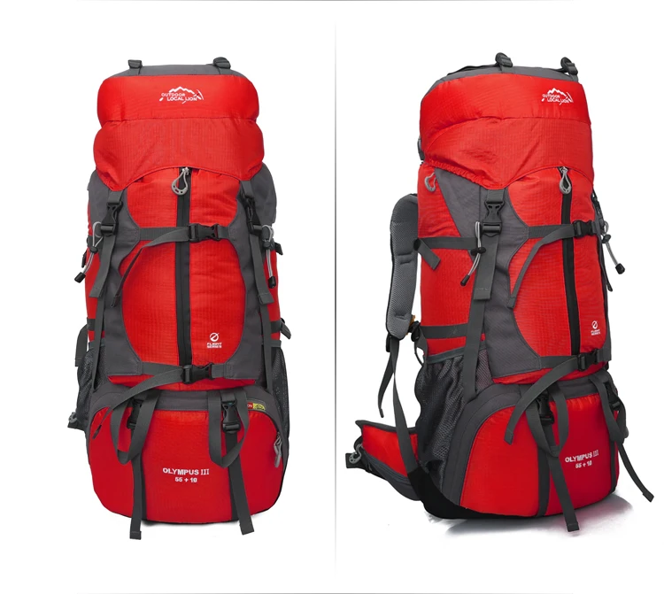 Escalada ao ar Livre de Viagem de Acampamento Bolsa de Desporto ao ar Livre à Prova Locallion Pacote Mochila Esporte Caminhadas d' Água 65l 5 Mochilas escal.