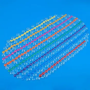 

FJS- Rainbow color PVC Bath Mat Non Slip