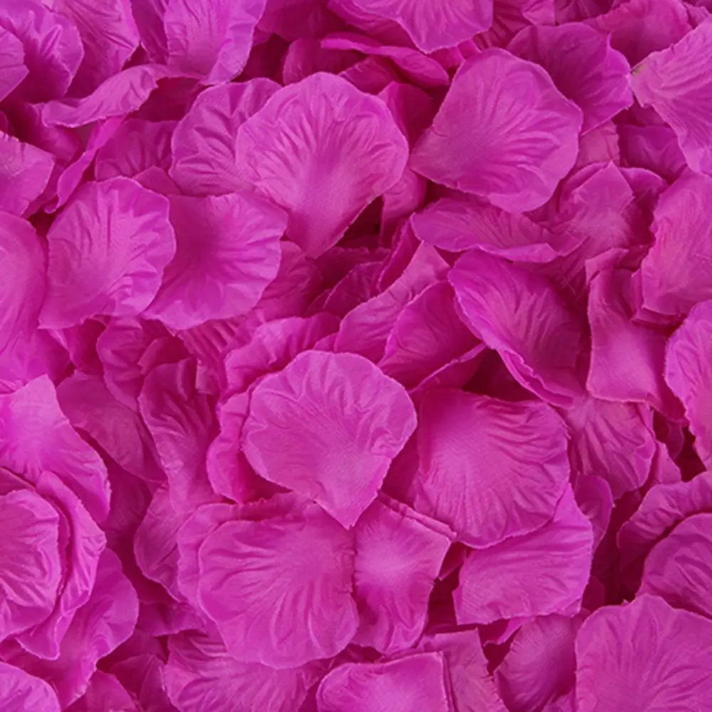 5 сумок, 500 шт, 5*5 см, искусственные лепестки роз из шелка, ткань, цветок, украшение для свадьбы, дня рождения, вечеринки, красочные искусственные лепестки