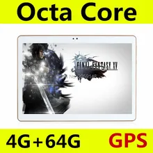 Free shipping 10.1 inch Octa Core 3G 4G LTE tablet pc Android 5.1 RAM 4GB ROM 64GB 5.0MP Dual SIM Card Bluetooth GPS Tablets pcs