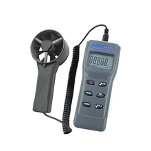 AZ-8902 портативный цифровой анемометр, измеритель скорости ветра, измеритель температуры воздуха и расхода воздуха
