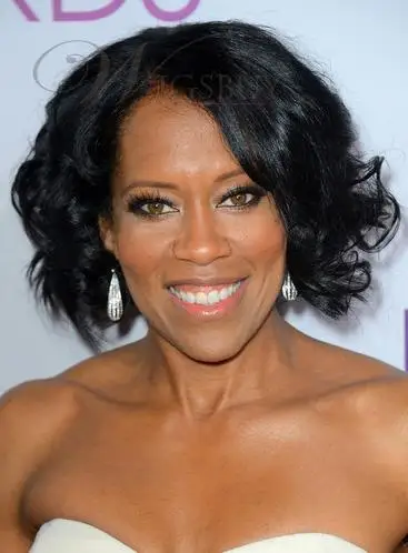 Stylish African American Bob Hairstyle Medium Curly ...