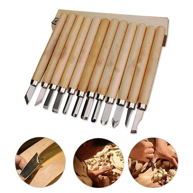 Wood Handle Wood Carving Chisels Professional Chisel Knife for Basic Wood  Cut DIY Tools and Detailed Woodworking Hand Tools - AliExpress