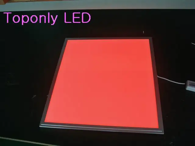 36 Вт квадратная smd rgb Светодиодная панель освещения 600x600 с радиочастотным пультом