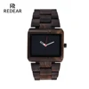 REDEAR madera especial relojes de madera hechos a mano Vintage cuarzo relojes de lujo Moda hombre reloj relojes ► Foto 2/6