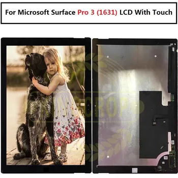 

For Microsoft Surface Pro 3 (1631) TOM12H20 V1.1 LTL120QL01 003 lcd display touch screen digitizer For Surface Pro 3 lcd