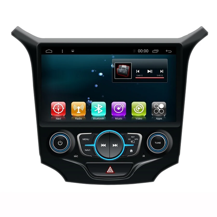 Cheap Asvegen 9 inch Android 7.1 Quad Core Car Bluetooth Wifi Radio Multimedia GPS Navigation Vedio Player For Chevrolet Cruze 2015 5