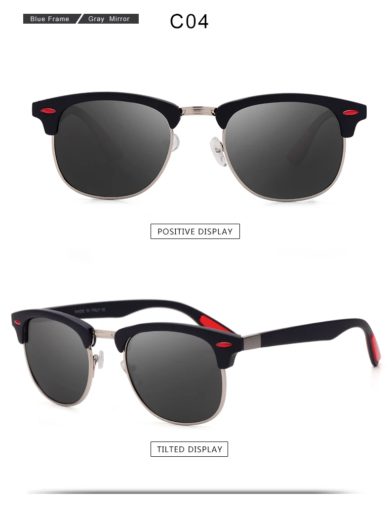 ASUOP 2019 New Polarized Sunglasses for Women UV400 Fashion Round Men's Glasses Classic Retro Brand Design Driving Sunglasses (15)