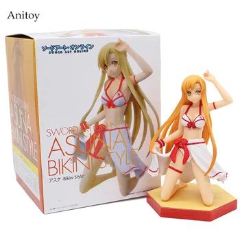 

Sword Art Online II Bikini Girl Yuuki Asuna PVC Figure Collectible Toy 14cm KT4157