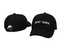 Санкт-Пабло Кепки Kanye West 2017 бренд Dad Hat смешной шляпе Досуг Прохладный Кепки Snapback хип-хоп Бейсбол Кепки Для мужчин для женщин Запад Кепки s