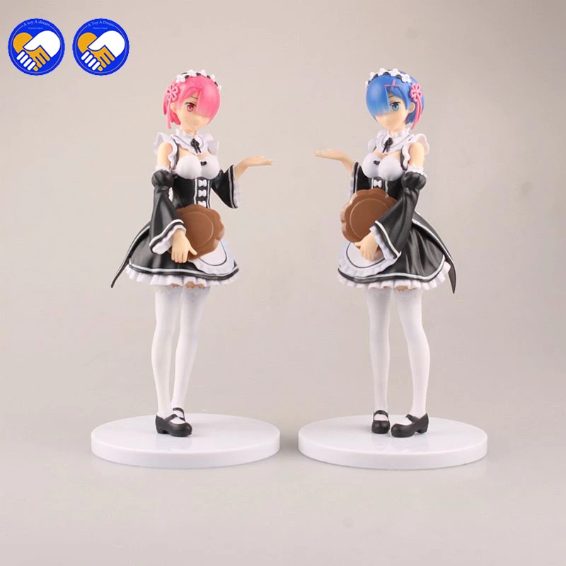 A toy dream Re:Life in a different world from zero Rem Action Figure Ram Nendoroid Doll PVC figure Toys Brinquedos