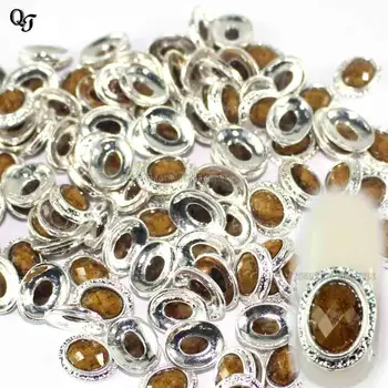 

New Gray Precious Stone Nail Art glitter Rhinestone/Decorations DIY Nail Art Supplies Accessory Studs Sticker High Quality S4