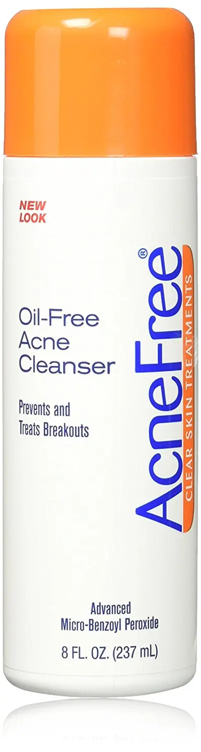 Acnefree Oil Free Cleanser 2.5% бензойл пероксид лечение акне 237 мл